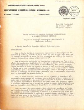 Relatório OEA/Ser./J/11.7 Doc.102 da comissão I