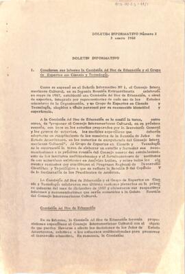 Dossiê de material preparativo para Reunião do Conselho Cultural Interamericano da OEA na Venezuela