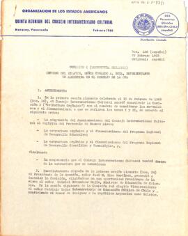 Relatório OEA/Ser./J/11.7 Doc.100 da comissão I