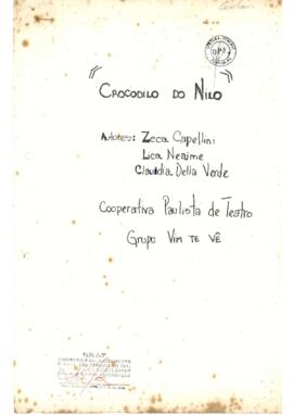 Capellini, Zeca - Crocodilo do Nilo