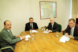 Reunião do secretário da Fazenda com o Ministro da Fazenda. Autor: Agência Lagoeste