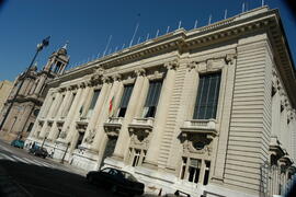 Palácio Piratini, parte externa do prédio. Autor: Paulo Dias