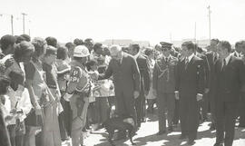 Presidente Ernesto Geisel na inauguração do conjunto habitacional da Restinga
