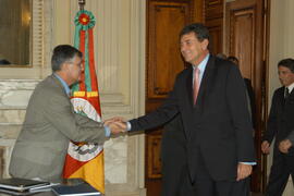 Visita oficial do embaixador da Espanha, José Coderch Planas. Autor: Paulo Dias