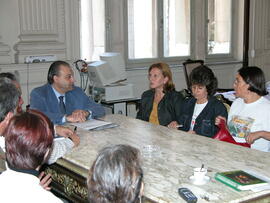 Chefe da Casa Civil, Alberto Oliveira recebe Centro dos Professores do Estado do Rio Grande do Sul. Autor: Alfonso Abraham