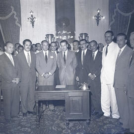 Grupo com o governador e secretários de estado