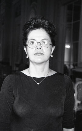 Secretária de Energias, Minas e Comunicações, Dilma Vana Rousseff, no Palácio Piratini. Autor: Vitor Soares Filho
