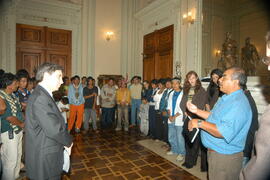 Governador Germano Rigotto recebe os Caciques das populações indígenas do Rio Grande do Sul. Autor: Paulo Dias