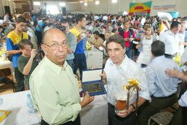 O Governador Germano Rigotto inaugura sede da prefeitura de Capão do Cipó. Autor: Jefferson Bernardes